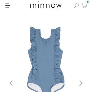 ISO GIRLS MINNOW SWIMSUIT 7/8